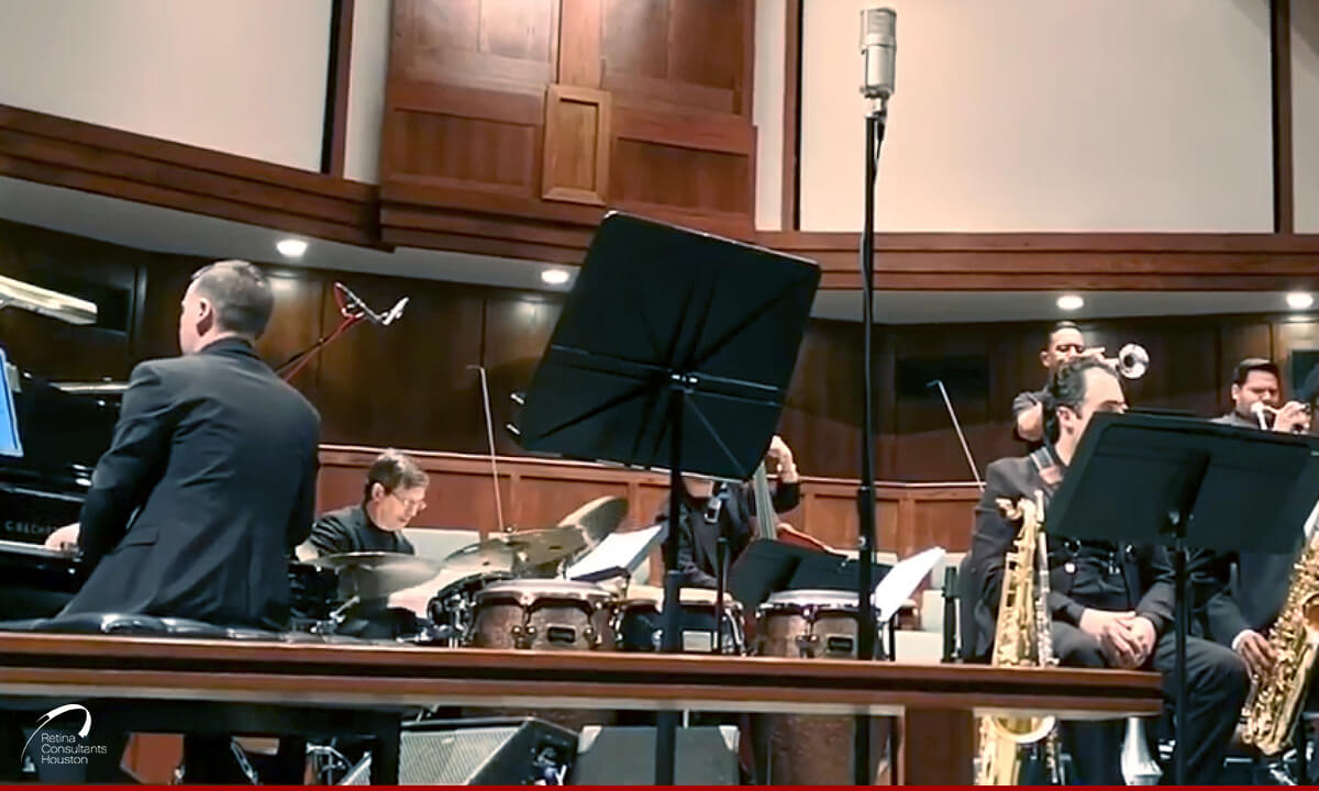 Dr. Richard Fish and the Kingwood Big Band performs "Walk Don't Run"